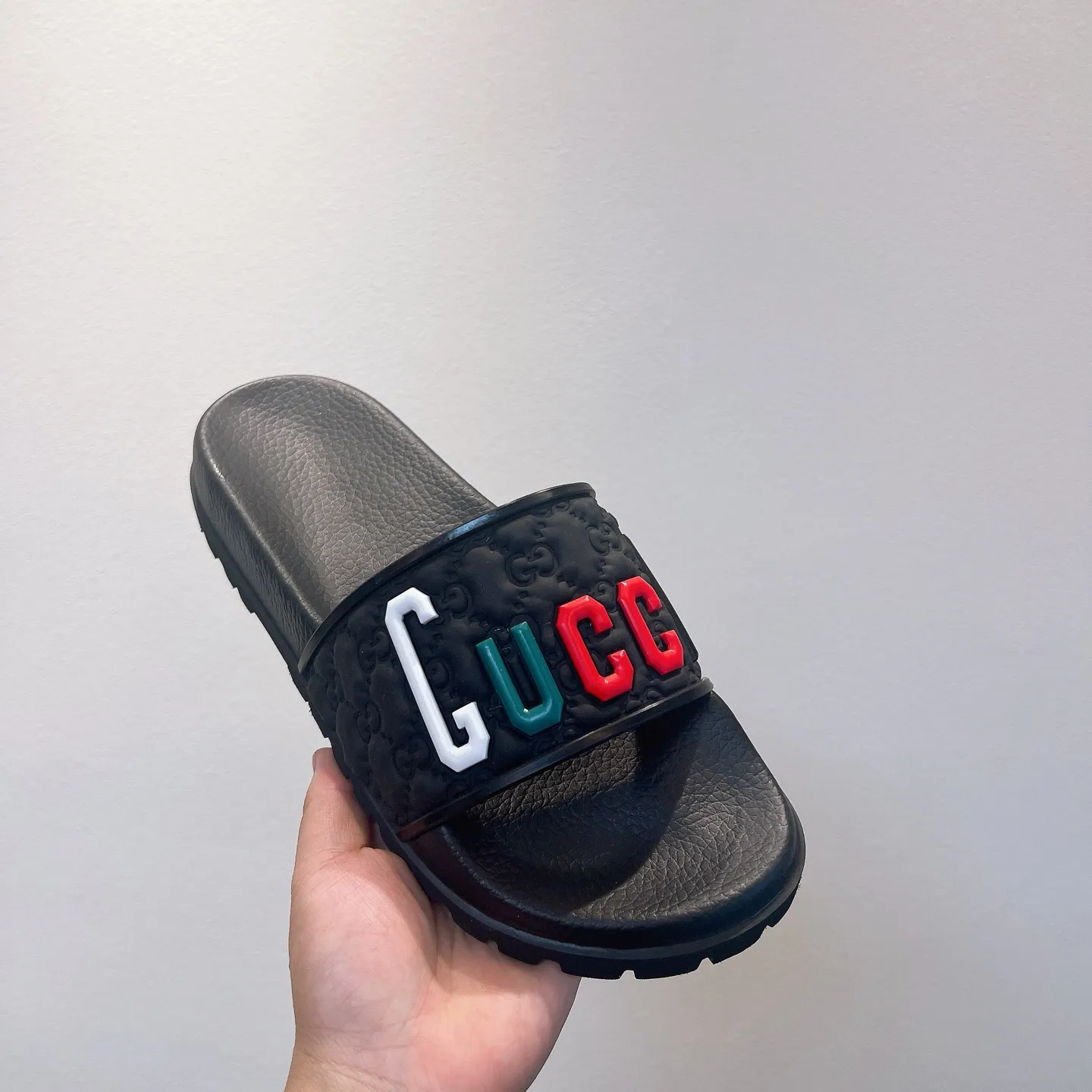 Men's Men's Shoes 130🐮🐮Gucci Gucci Slippers Gucci 2024 latest beach sandals slippers Original molding double G LOGO Original molding consistent Outsole: Men's Men's Shoes u double-layer outsole Size: 35-46